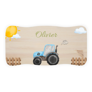 Stołek drewniany dla dziecka z imieniem personalizowany nadruk UV