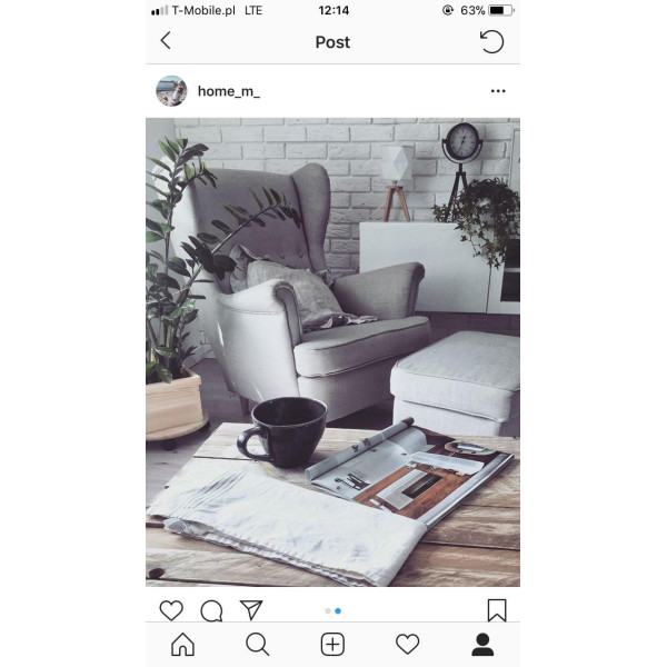 Doniczka kwadrat 20x20x15 cm Natural wood