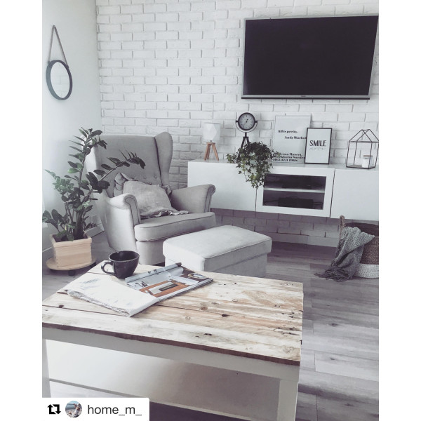 Doniczka kwadrat drewniana Natural wood 14x14x12 cm