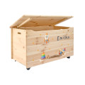 Kufer drewniany personalizowany nadruk UV dla dziecka 90x48x51