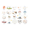 Personalizowane pudełko wspomnień dla dziecka 30x20x13,5 cm bez uchwytów– nadruk UV