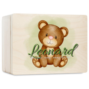 Personalizowane pudełko wspomnień dla dziecka 40x30x23 cm bez uchwytów– nadruk UV