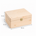 Skrzynka ślubna personalizowana pudełko na koperty imiona data elegancka skrzynia na pamiątki 20x15x10 cm