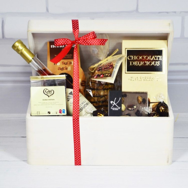 Skrzynka drewniana z deklem 30x20x13,5 cmSilver grey Skrzynka drewniana z deklem 30x20x13,5 cmSilver grey