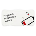 Stołek drewniany z nadrukiem UV taboret personalizowany na prezent