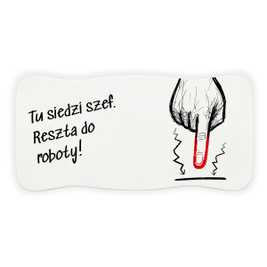 Stołek drewniany z nadrukiem UV taboret personalizowany na prezent