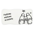 Stołek drewniany z nadrukiem UV taboret personalizowany na prezent