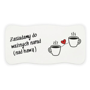 Stołek drewniany z nadrukiem UV taboret personalizowany na prezent