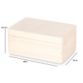 Personalizowane pudełko wspomnień na Pierwszą Komunię Świętą 30x20x13,5 cm nadruk UV