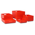 Skrzynka drewniana 30x20x13,5cm  Pure red