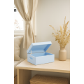 Skrzynka drewniana z deklem 30x20x13,5 cm bez uchwytów – pudełko do przechowywania