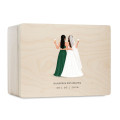 Personalizowana skrzynka prezentowa 40x30 cm – elegancki prezent i pamiątka.