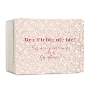 Personalizowana skrzynka prezentowa 40x30 cm – elegancki prezent i pamiątka.