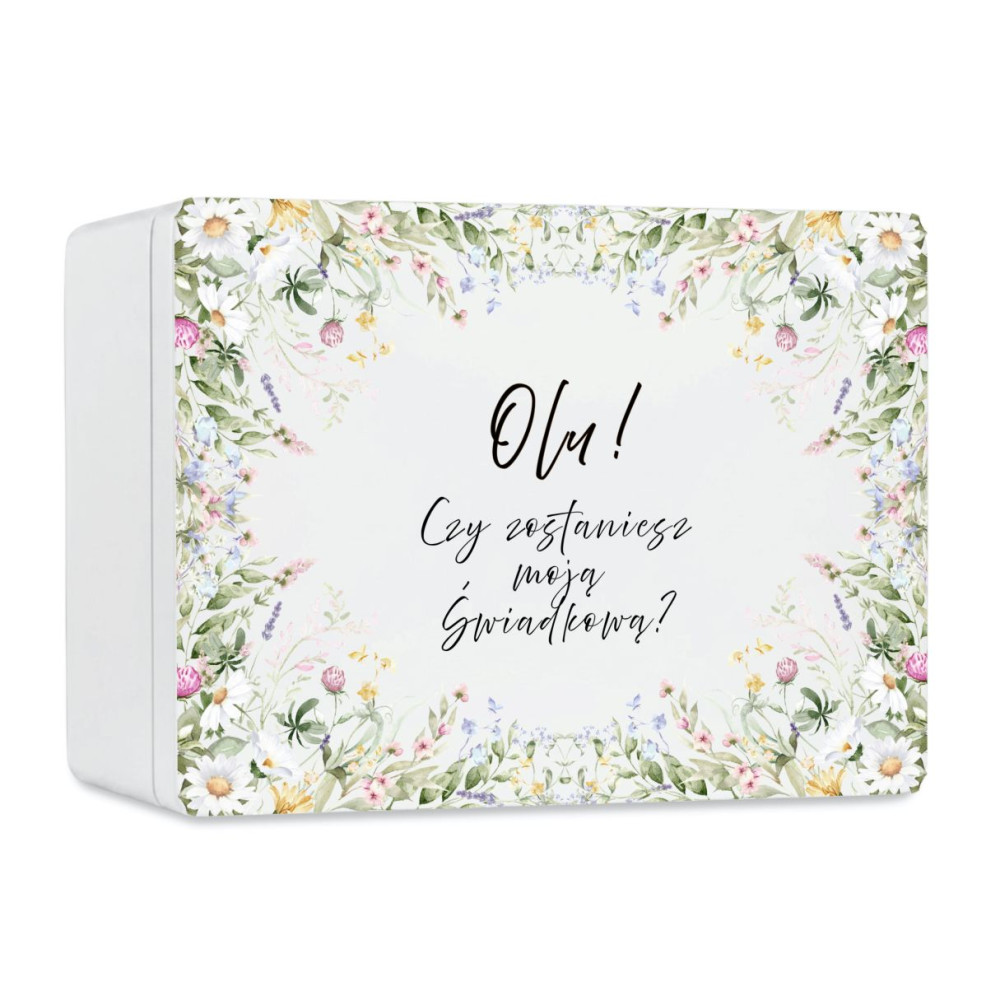 Personalizowana skrzynka prezentowa 40x30 cm – elegancki prezent i pamiątka.