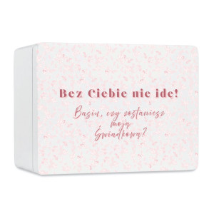 Personalizowana skrzynka prezentowa 40x30 cm – elegancki prezent i pamiątka.