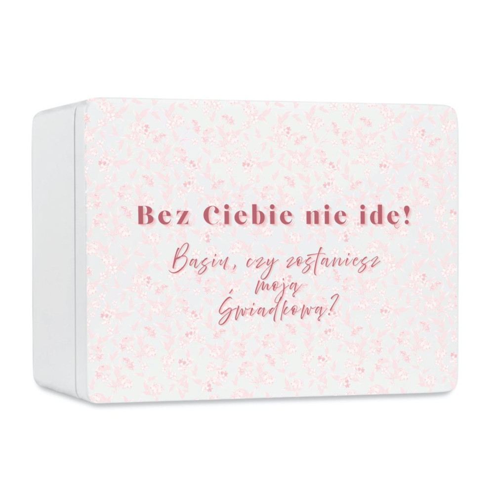 Personalizowana skrzynka prezentowa 40x30 cm – elegancki prezent i pamiątka.