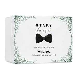 Personalizowana skrzynka prezentowa 40x30 cm – elegancki prezent i pamiątka.