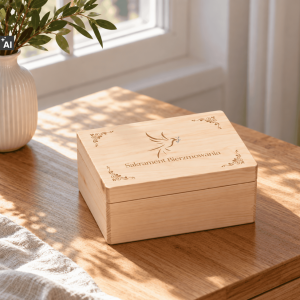 Personalizowane pudełko prezentowe na Bierzmowanie 30x20x13,5 cm