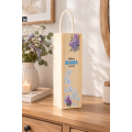 Personalizowana skrzynka drewniana na wino z nadrukiem UV 10x11x35cm