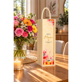 Personalizowana skrzynka drewniana na wino z nadrukiem UV 10x11x35cm