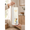 Personalizowana skrzynka drewniana na wino z nadrukiem UV 10x11x35cm