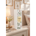 Personalizowana skrzynka drewniana na wino z nadrukiem UV 10x11x35cm