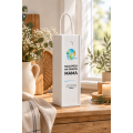 Personalizowana skrzynka drewniana na wino z nadrukiem UV 10x11x35cm