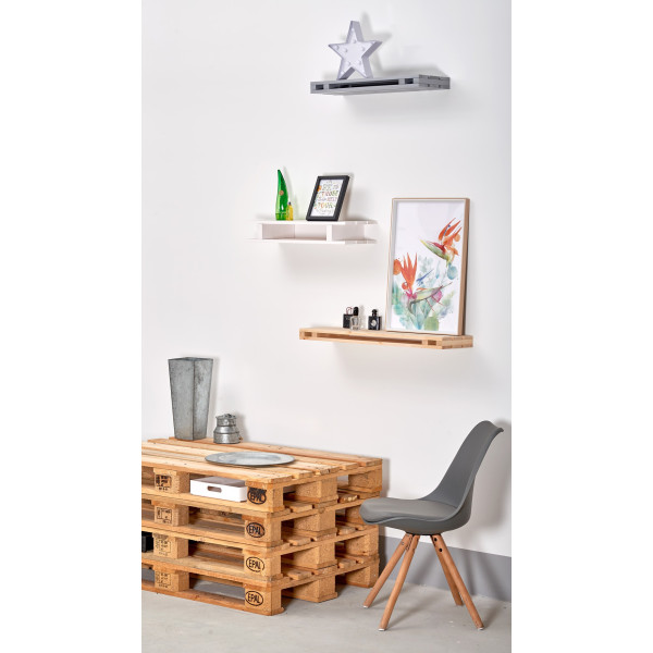 Półka ścienna paleta 60x23,5x5  