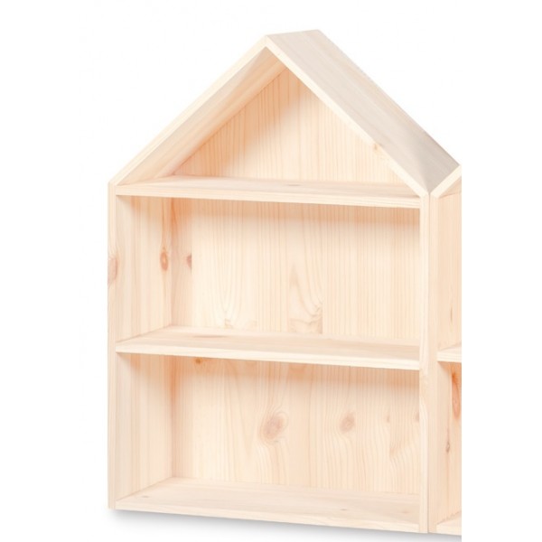 Półka domek drewniany I 32x12x44