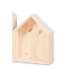 Półka domek drewniany III 27x12x33