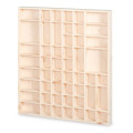 Półka drewniana 52x4x46 /573300  KOLOR NATURALNE DREWNO