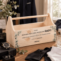 Personalizowany Drewniany Narzędziownik dla Świadków z nadrukiem UV