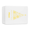Drewniane pudełko świąteczne z nadrukiem dla firm prezent biznesowy