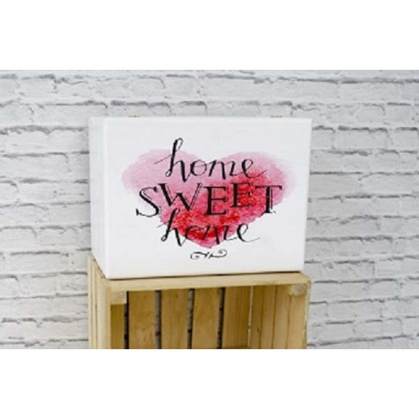 Skrzynka drewniana z deklem 30x20x13,5 /315001UV10