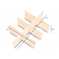 Separator drewniany 57x37x6,5cm
