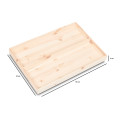 Taca drewniana 55x37x5 /337700