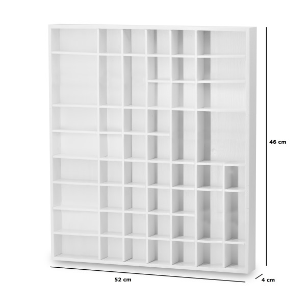Półka drewniana 52x4x46 /573301 Signal white