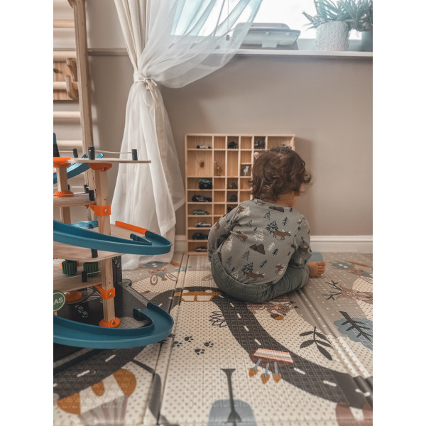 Półka drewniana 52x4x46 /573300  KOLOR NATURALNE DREWNO