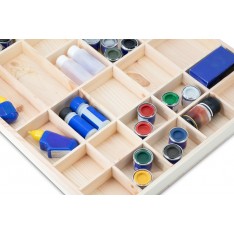 Półka drewniana 52x4x46 /573300 KOLOR NATURALNE DREWNO