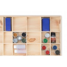 Półka drewniana 52x4x46 /573300 KOLOR NATURALNE DREWNO