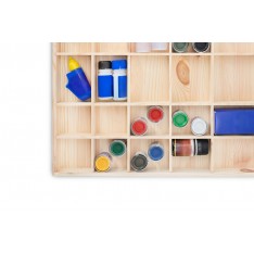 Półka drewniana 52x4x46 /573300 KOLOR NATURALNE DREWNO