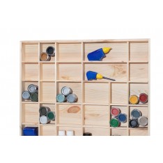 Półka drewniana 52x4x46 /573300 KOLOR NATURALNE DREWNO