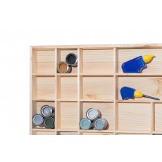 Półka drewniana 52x4x46 /573300 KOLOR NATURALNE DREWNO