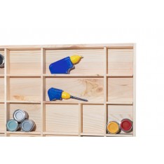 Półka drewniana 52x4x46 /573300 KOLOR NATURALNE DREWNO