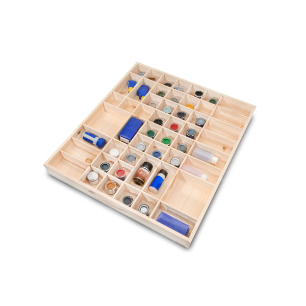 Półka drewniana 52x4x46 /573300  KOLOR NATURALNE DREWNO