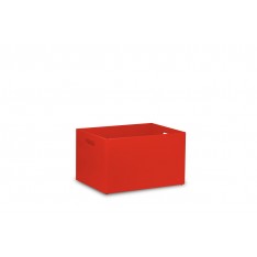 Skrzynka drewniana 40x30x23 cm Pure red