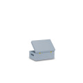 Skrzynka drewniana z deklem 30x20x13,5 cmSilver grey