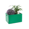 Skrzynka drewniana 40x30x23cm Mint green
