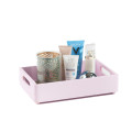 Skrzynka drewniana 30x20x7 cm Ligth pink