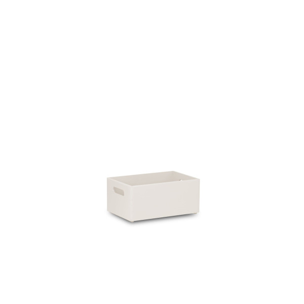 Skrzynka drewniana 30x20x13,5cm Signal white